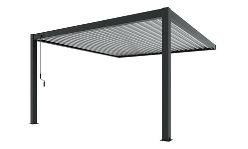 Luxe Louvres 4 x 4m Wall Mounted - 3 Variations (FS) #122