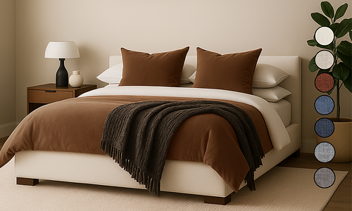 Ravello Bed with Drawers - Low Headboard #2