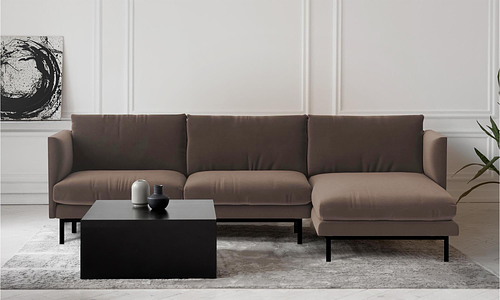 Daphne 3 Seater Sofa with Chaise #1