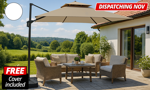 Lume Cantilever Umbrella - 2 Colours #46