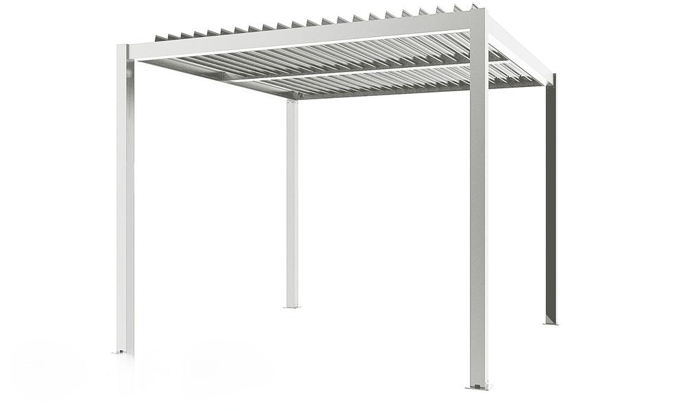 Aluminium Pergola 394 x 394 - White Only #817