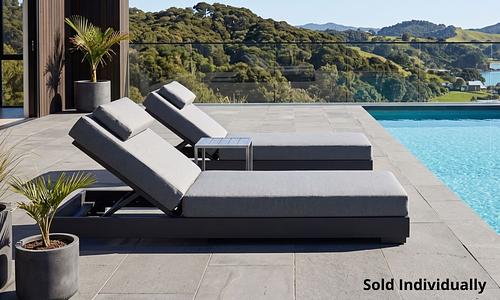 Gio Sun Lounger - Anthracite #193
