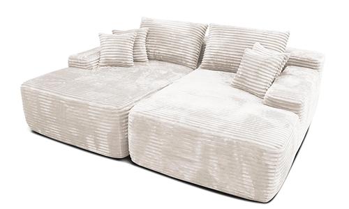 Akiko Expandable Sofa Bed - Milkshake #60