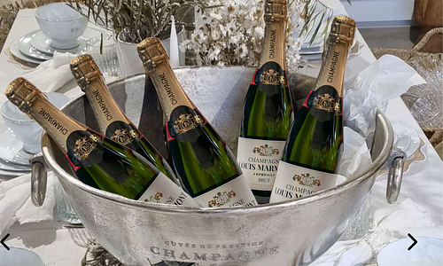 Champagne Louis Marmont 6-Pack & Ice Bucket Bundle #2