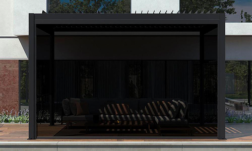 Premium Drop Down Screen 3m or 4m - Core Pergola Range #222