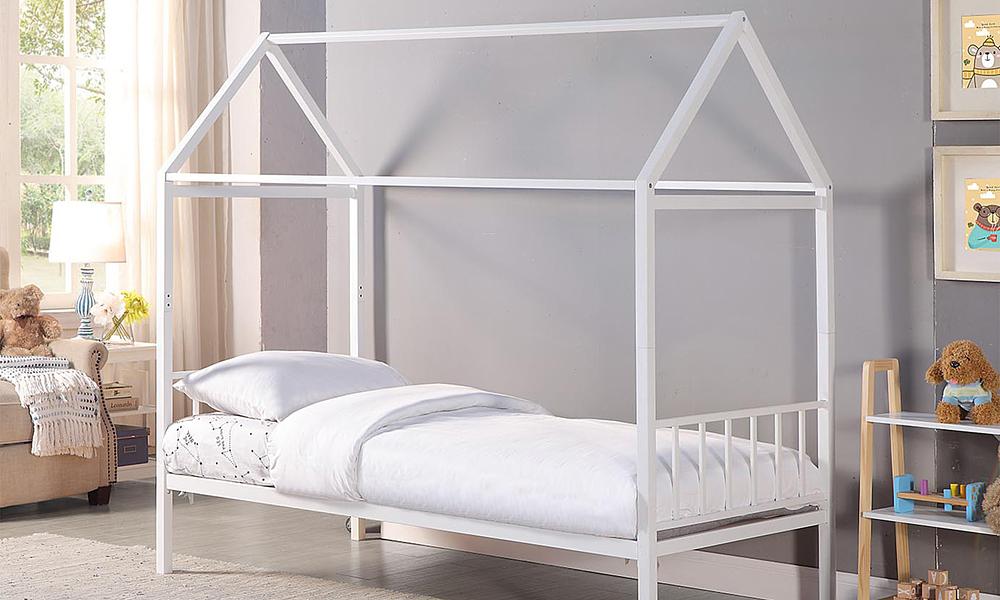 House bed deals frame king single