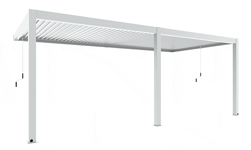Luxe Louvres 6 x 3m Wall Mounted - 7 Variations #134