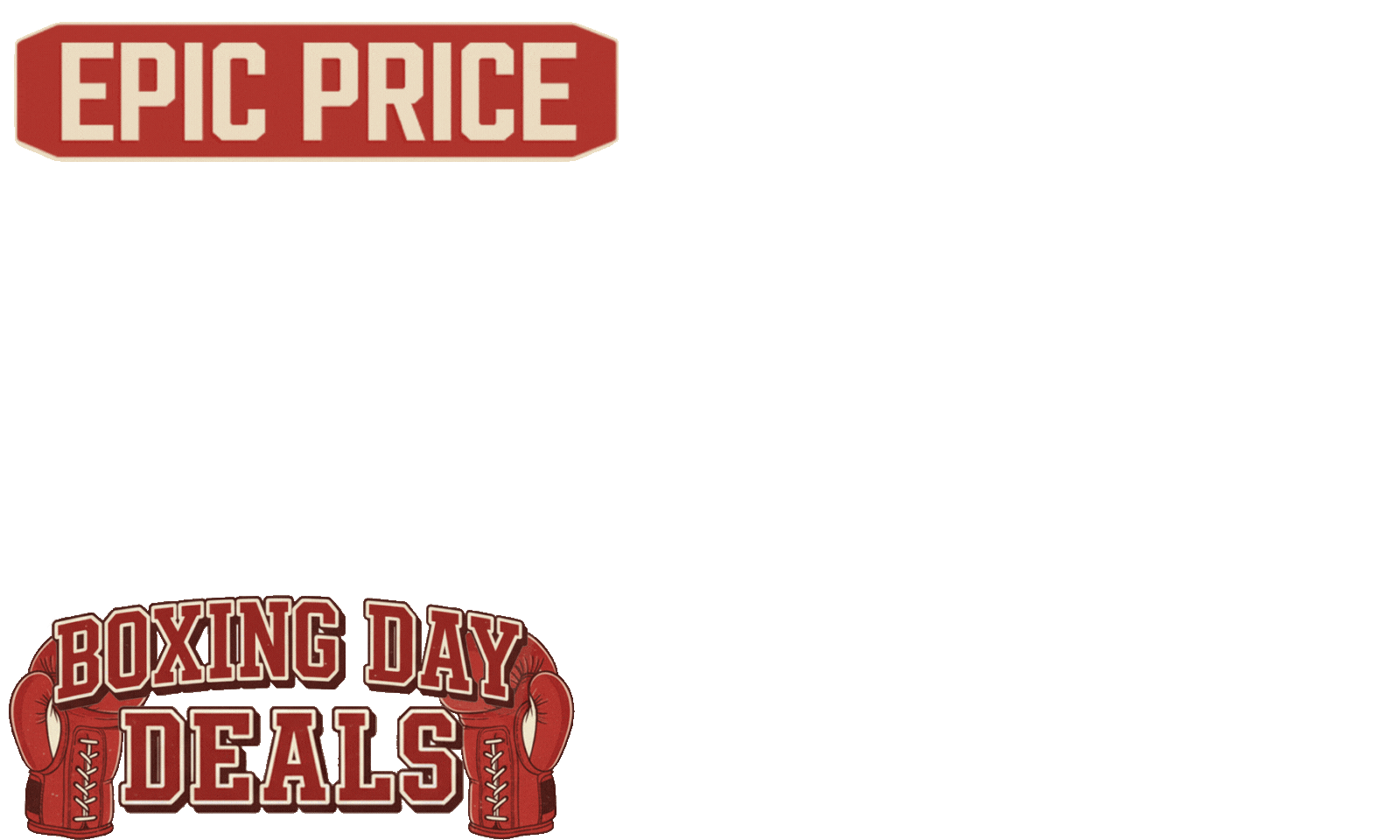 <b>We skipped the warm up 🥊🔥 Boxing Day Deals are here. </b>Big hits. Bigger Savings.<b> </b>T&Cs apply.