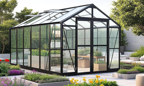 Eden Premium Greenhouse - 12'3" x 8'3" #4