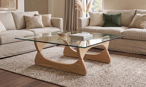 Premium Replica Square Noguchi-style Table - Ash #103