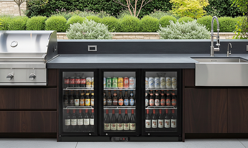 320L Three Door Bar Chiller #2