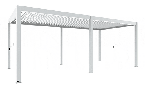 Luxe Louvres 6 x 3m Freestanding - 9 Variations #90