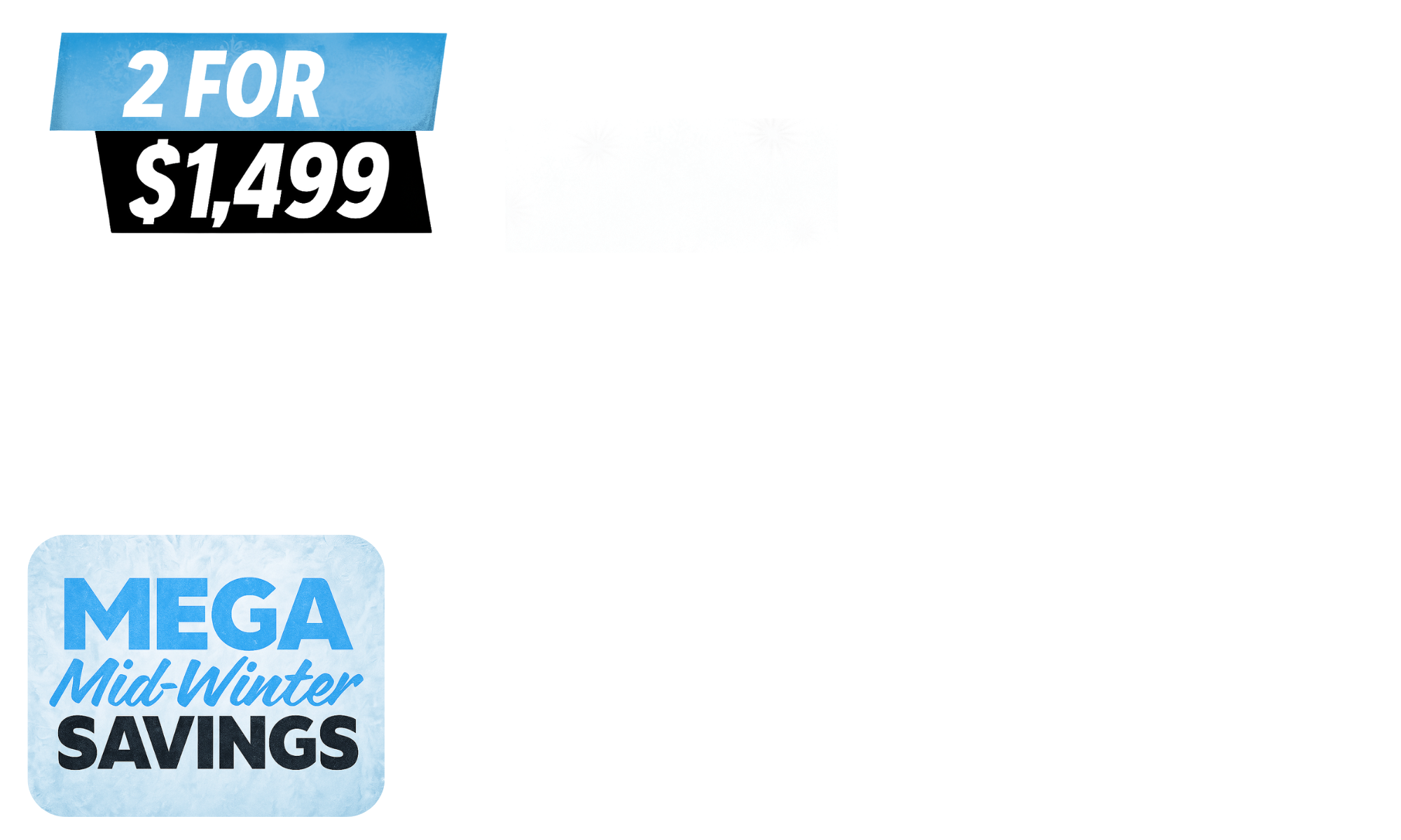 <span>Mega Mid-Winter Savings! </span><span>We’ve knocked up to </span><span>$1,000 off</span><span> selected outdoor favourites — from lounges to sofa sets and more. </span><span>Lock in your summer setup now, before prices (and temps) start heating up. </span><span>Two Days Only. Limited stock. Must end Wednesday 25 June. </span><em>T&Cs apply.</em>
