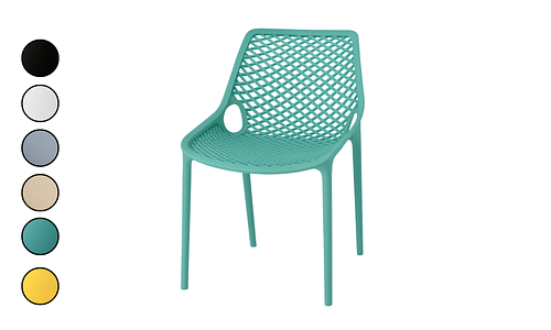 Alo Armless Outdoor Chair - 6 Colours #1