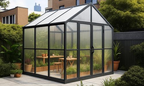 Eden Premium Greenhouse - 8'3" x 6'3" #1