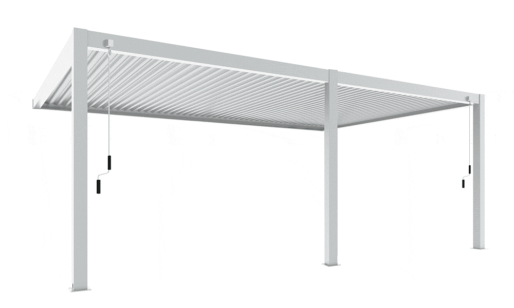 Luxe Louvres 6 x 4m Wall Mounted - 6 Variations #126