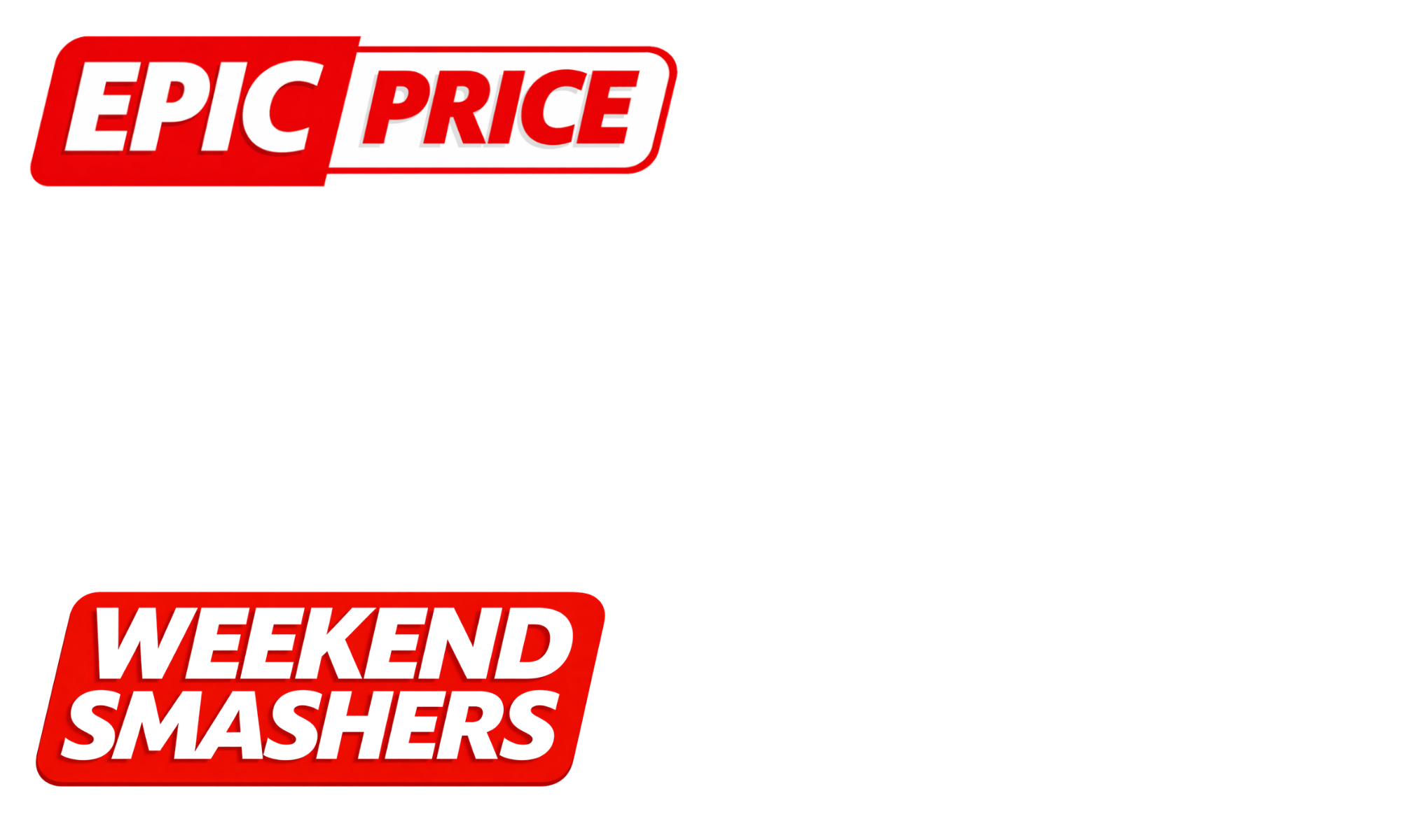 <strong>WEEKEND SMASHERS! </strong>Start the weekend off with savings across hanging chairs, nightstands &amp; more. <em>T&amp;Cs apply.</em>
