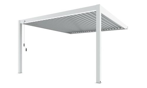 Luxe Louvres 4 x 4m Wall Mounted - 3 Variations #121