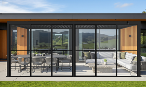 Elements 3m Framed Glass Sliding Doors #2