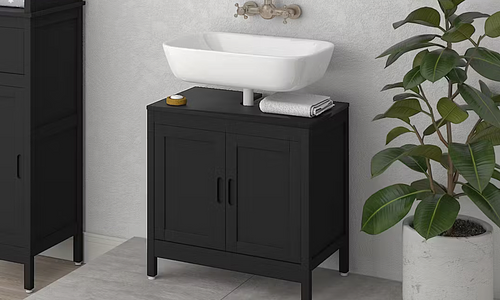 Bathroom Basin Cabinet - 2 Colours #1