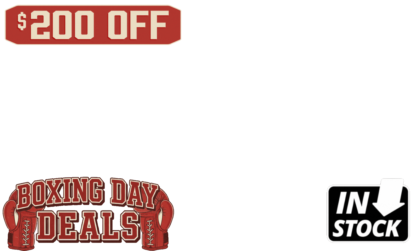 <b>We skipped the warm up 🥊🔥 Boxing Day Deals are here</b>. Big hits on prices.<strong>Take $200 off our in-stock expandable sofas. </strong><i><span>T</span>'s &amp; C's Apply.</i>