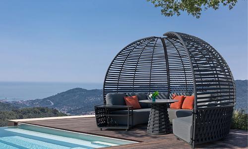 Dreamweaver Curved Pavilion Sofa Set