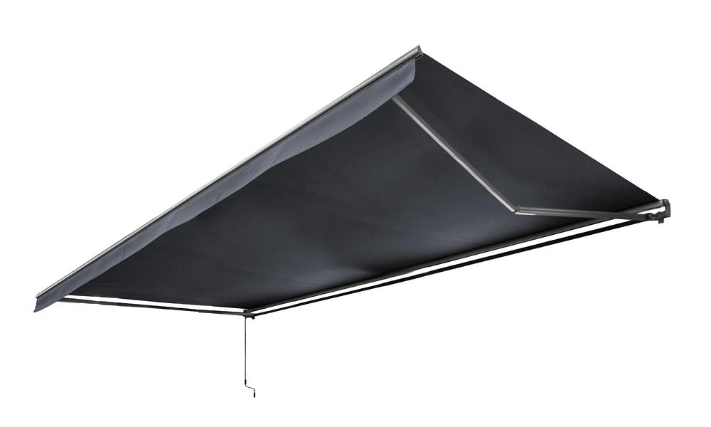 Retractable Awning 5m x 3m - Grey #118