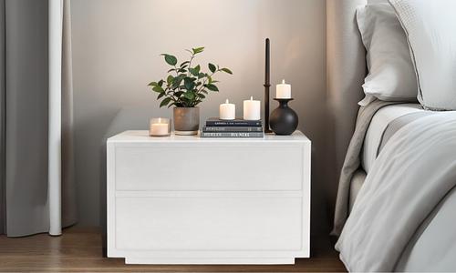 Belle Nightstand - Matte White #51