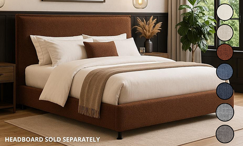 Lucerne Bed Base (Matches Sirocco & Delphine) - All Colours & Sizes #10