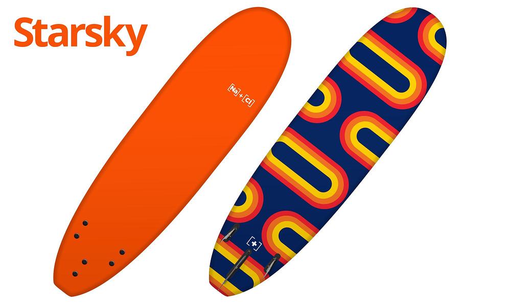 Starsky Soft Surfboard - 7' & 8' Sizes #342