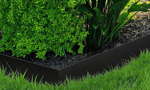 Baltic Black Garden Edging - 6 Pack - 160mm #140