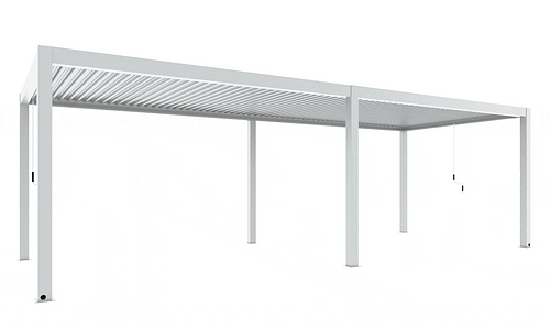 Luxe Louvres 8 x 3m Freestanding - 8 Variations #117
