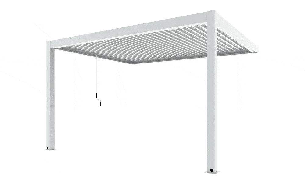 Luxe Louvres 3 x 4m Wall Mounted - 4 Variations (FS) #115