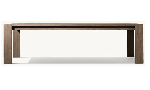 RH - Marbella Teak Rectangular Dining Table #10