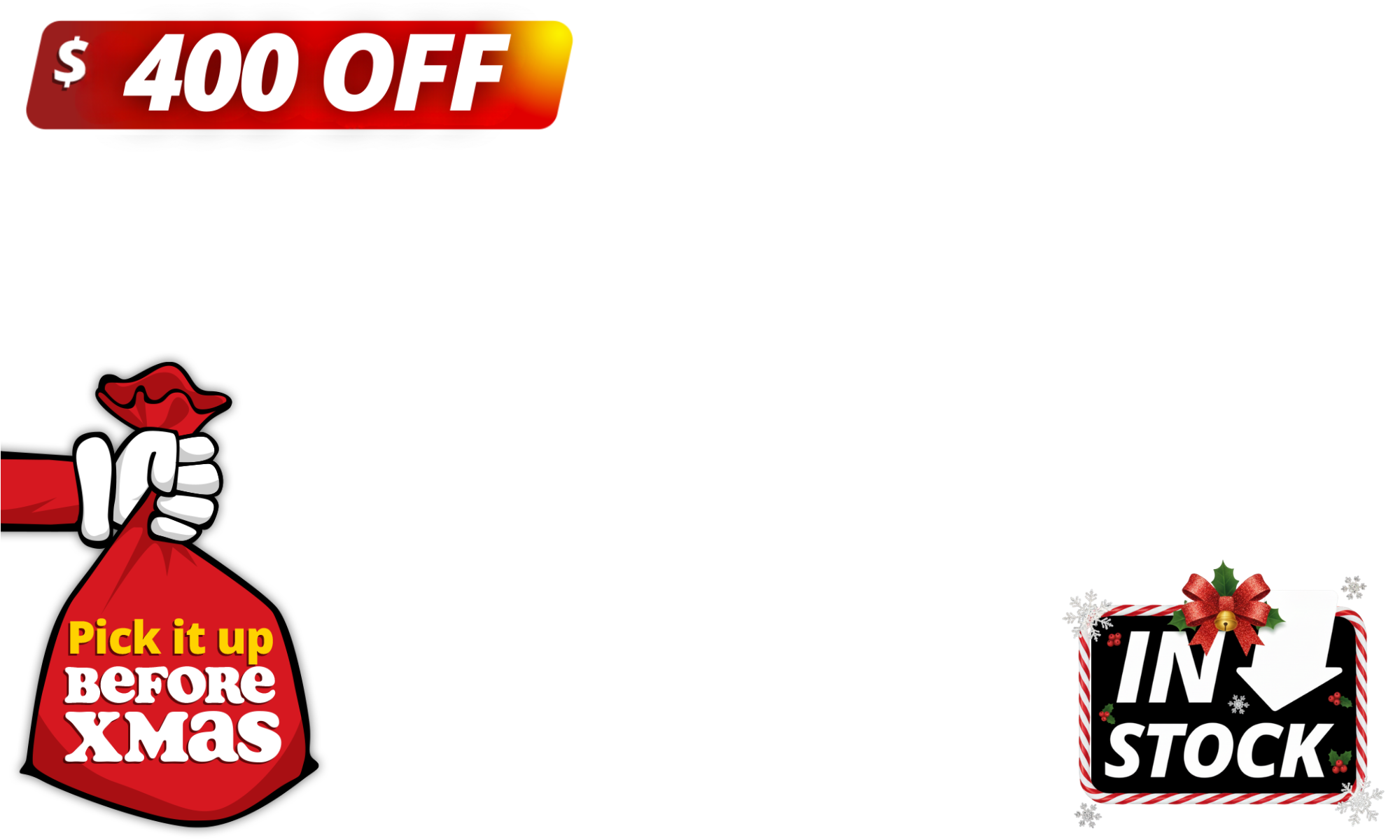 <b>In-stock mega deals</b> have just landed with <b>epic prices </b>and <b>Christmas delivery,</b> but hurry, stock is limited. T's & C'S Apply. 🎁🎄 