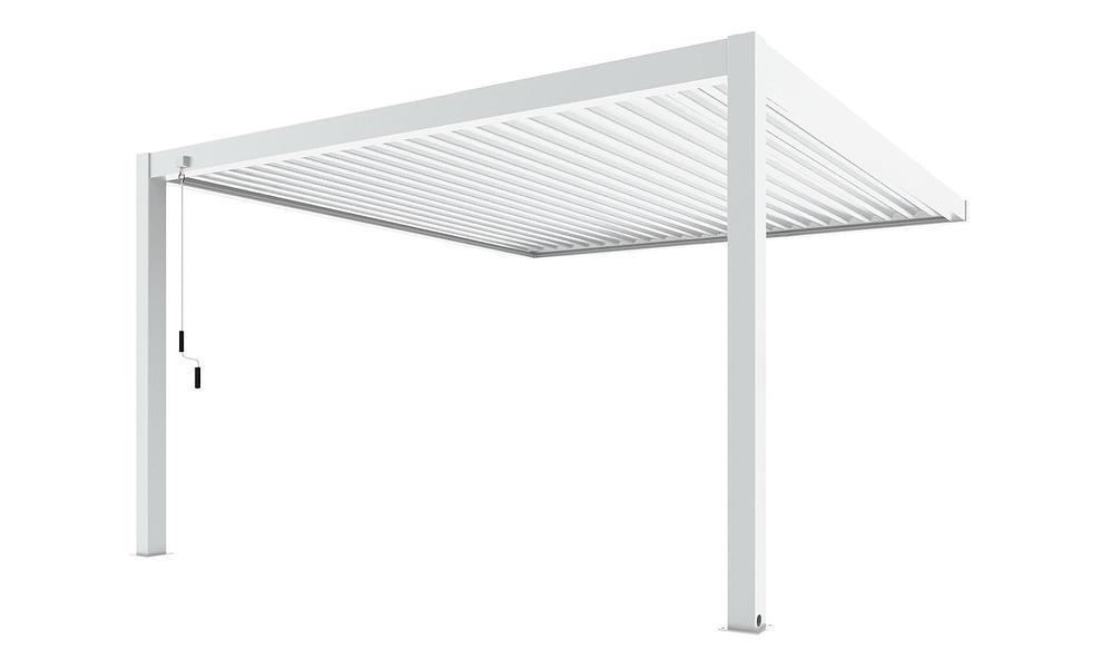 Luxe Louvres 4 x 4m Wall Mounted - 4 Variations (FS) #120