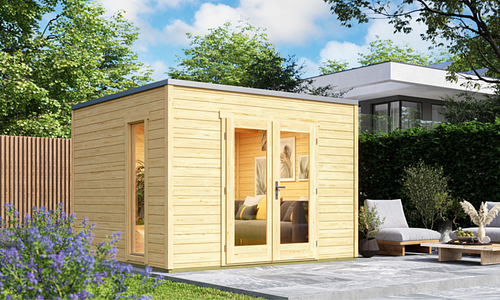 Palla Cabins - 300 x 300cm - Untreated #120