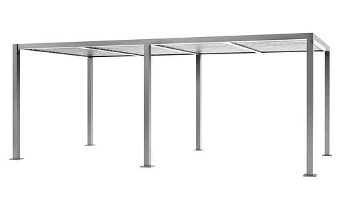 Aluminium Pergola 5.7m x 2.9m - Grey Only #792