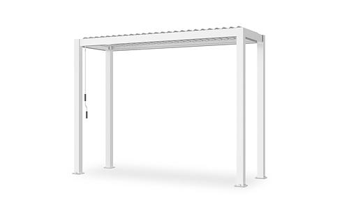 Shade and Shelter Pergola 1m x 3m - White Only #77