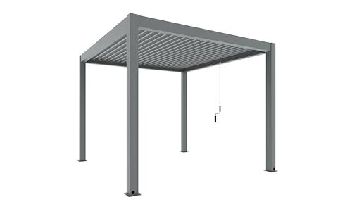 Luxe Louvres 3 x 3m Freestanding - 9 Variations (FS) #98