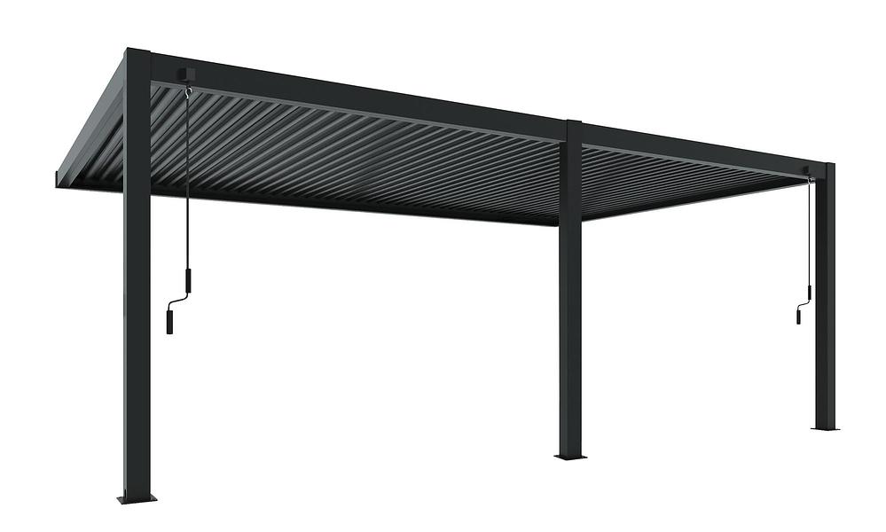 Luxe Louvres 6 x 4m Wall Mounted - 9 Variations #75