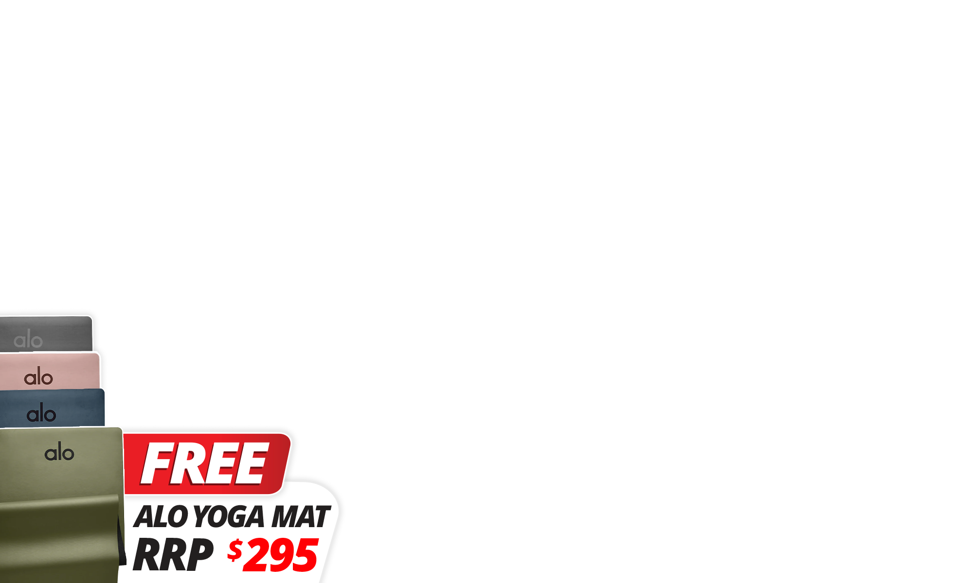 <strong>Score a FREE ALO Warrior Yoga Mat</strong> 🧘‍♀️ Purchase a Reformer Pilates machine and we’ll throw in an <strong>ALO Warrior Yoga Mat worth $295 NZD</strong>. Premium lifestyle brand. Ultra-grippy. Seriously comfy. Made for everyday flow.