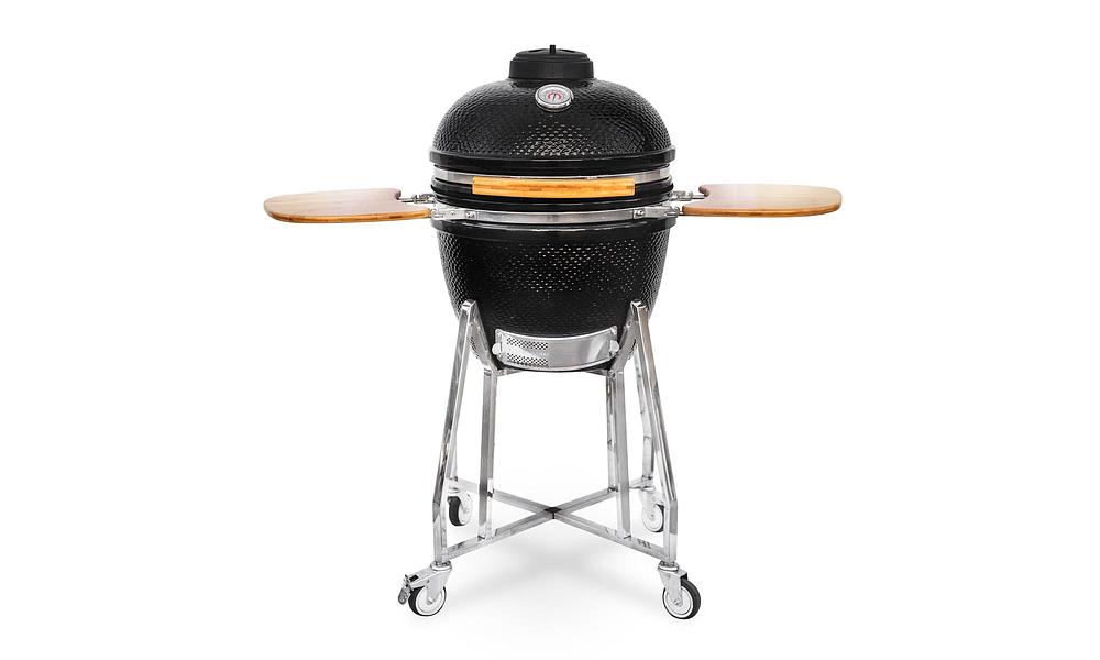 18 inch Kamado BBQ Smoker - Black #126
