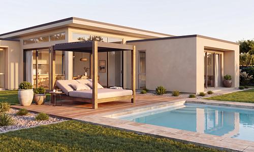 Gio Luxury Cabana - Oak-Look #74