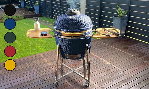 24" Kamado BBQ Grill - 5 Colours