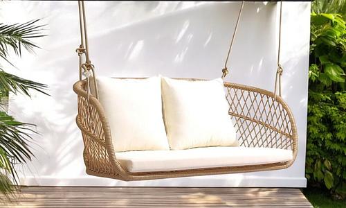Antheia Double Swing Chair - Natural #80