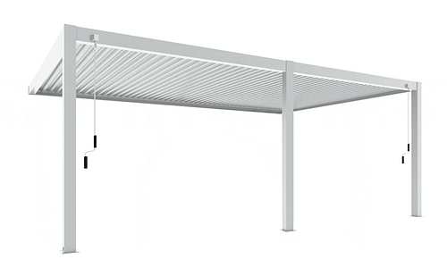 Luxe Louvres 6 x 4m Wall Mounted - 6 Variations #126