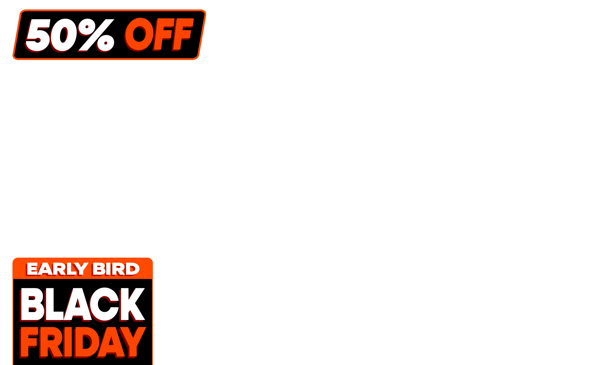 <b><span>Early Bird Black Friday Deals</span> </b>are here and the savings are just getting started 🔥 <b>Enjoy <span>epic deals, fresh </span>drops, and summer favourites for less. </b><i>Limited Time Only or while stocks last. </i><i>T's &C's Apply.</i>