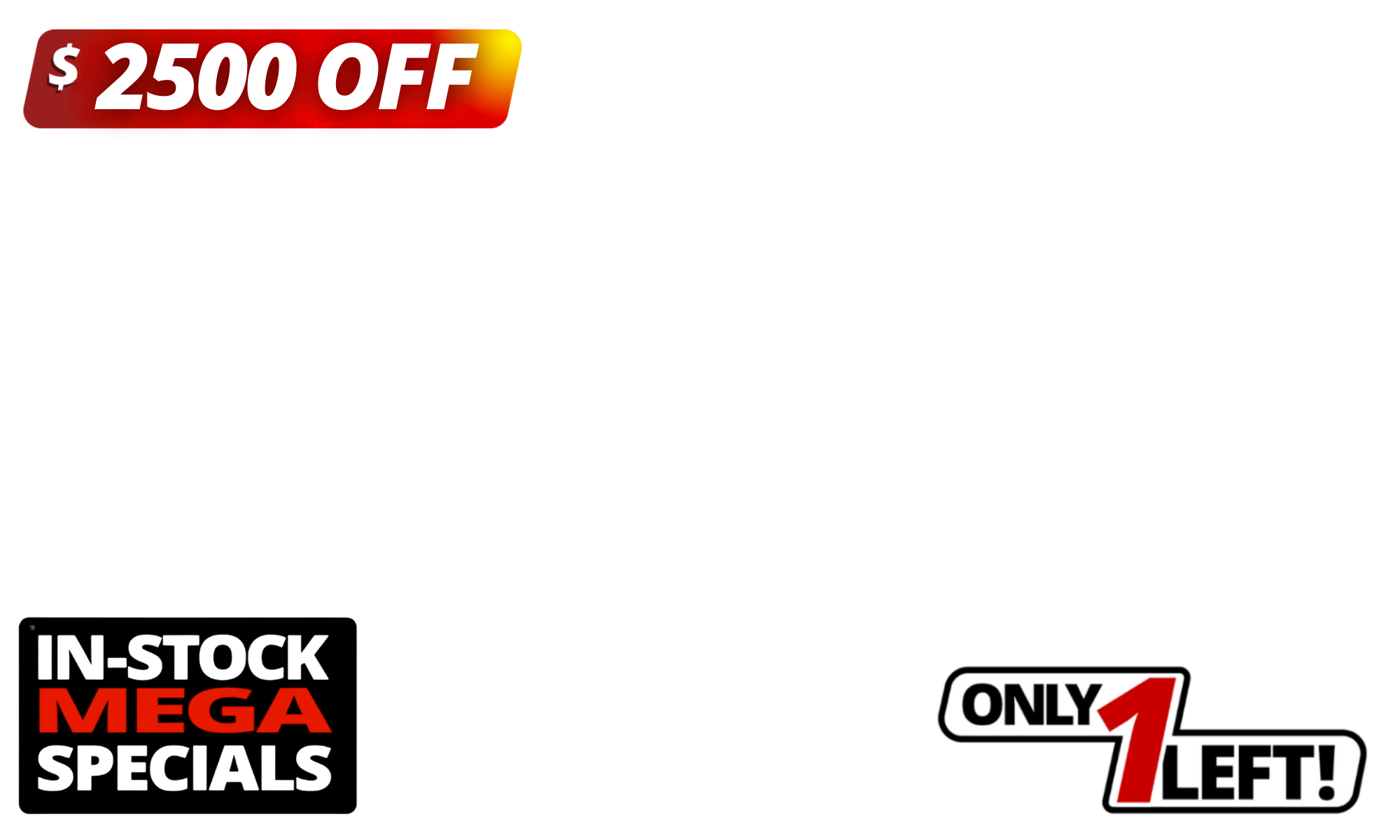 <span><b>ONE DEAL. ONE PRICE.</b></span><span> </span>Our <b><span>In-Stock Mega Specials</span> </b>are here with up to <span><b>$3,000 OFF IN STOCK cabins</b></span><b>. </b>Only one left, don’t miss your chance. Ends Wednesday, T&Cs apply.