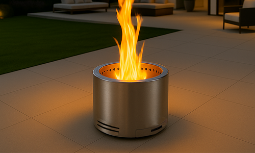 Heavy-Duty Smokeless Fire Pit - 2 Colours #22